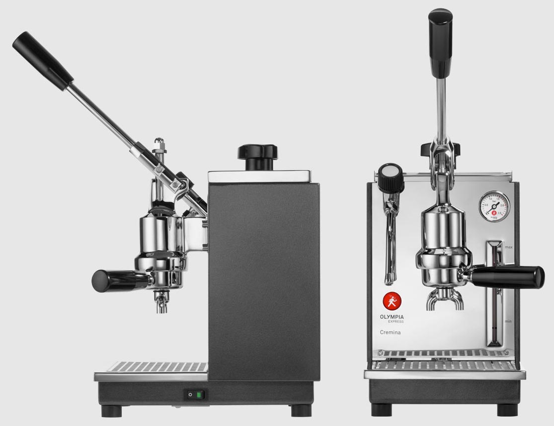 Olympia Express Cremina antracit espressomaskin