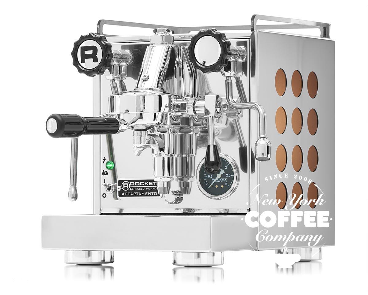 Rocket Appartamento Espressomaskin koppar