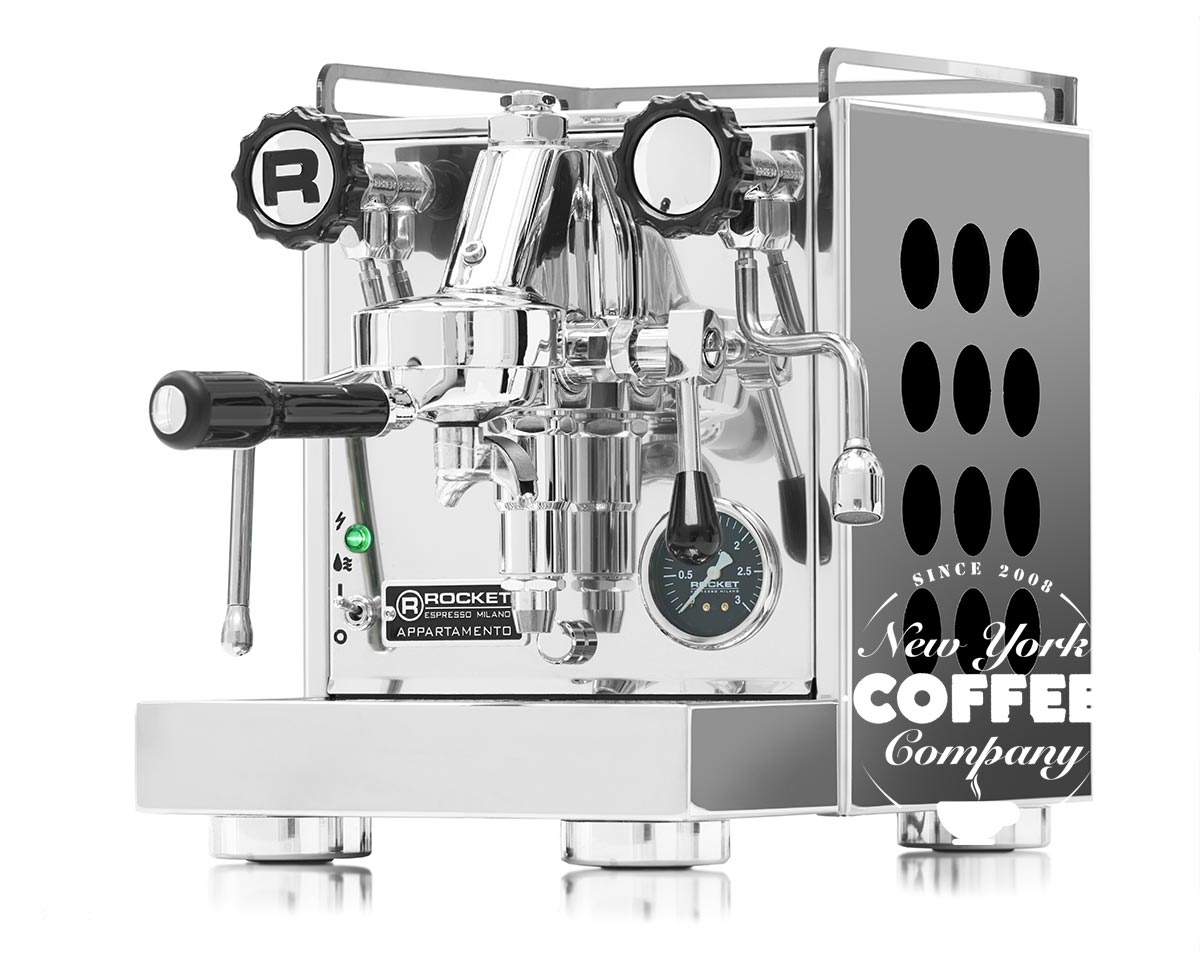 Rocket Appartamento Espressomaskin Svart