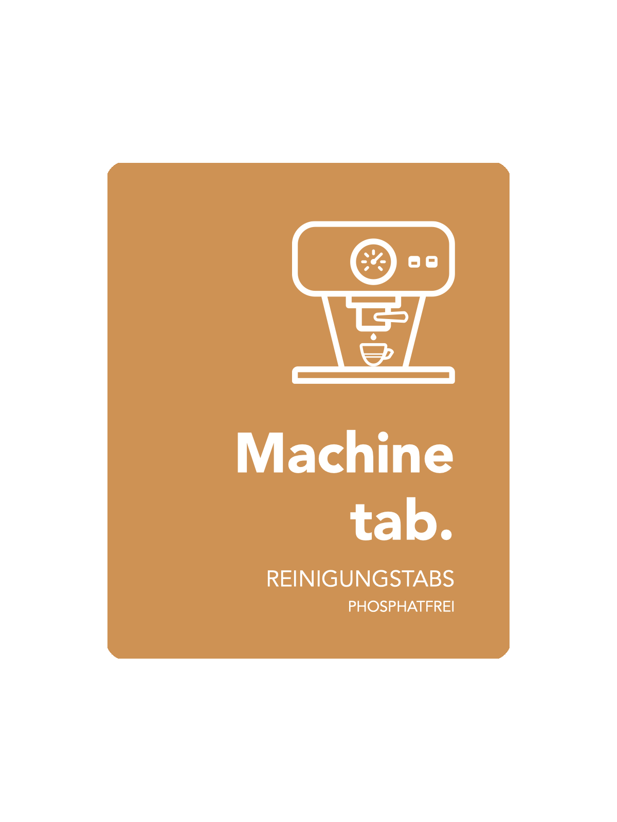 Machine Tab - rengöringsflikar utan fosfat