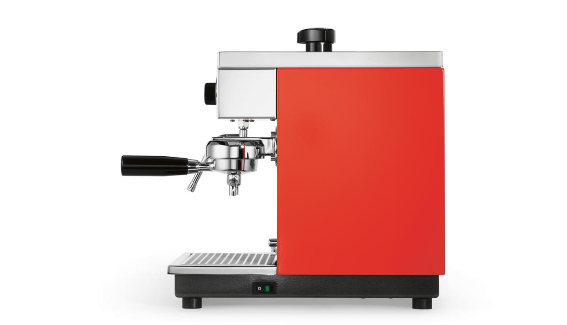 Olympia Express Maximatic Red Espressomaskin